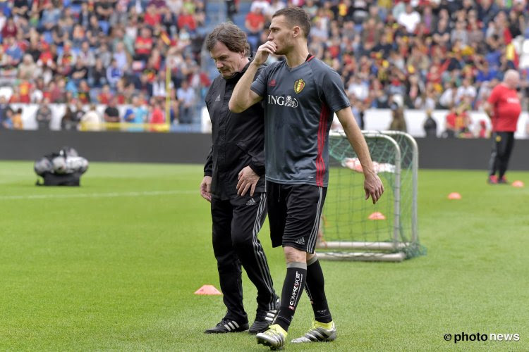 Wilmots fait le point sur les blessés: Vermaelen, Carrasco, Fellaini, Lombaerts