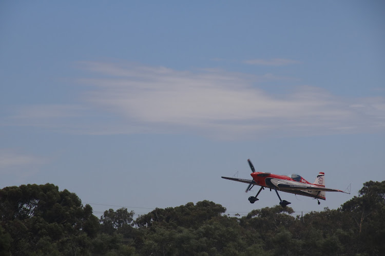 The Marksmen practise their formations ahead of the upcoming air show season in Cape Town.