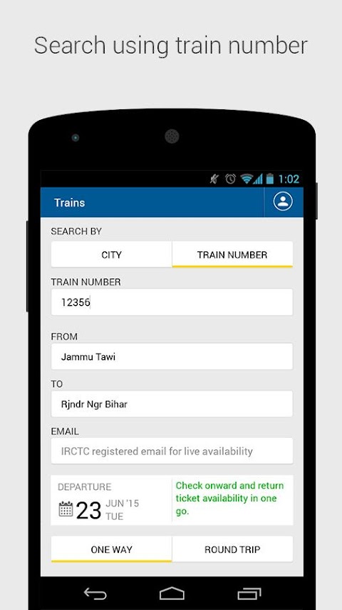 IRCTC MakeMyTrip Train Bookingのおすすめ画像2