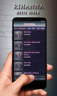 rihanna s album 188 pop songs album lagu barat 1.0 APK + Mod (Unlimited money) untuk android