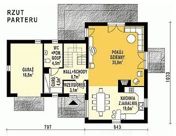 WB-3942 - Rzut parteru