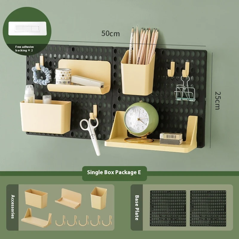 Yurt için delinmeyen kablo sarma tahtası saklama rafı. Kabloları düzenleyin ve yerden tasarruf edin.