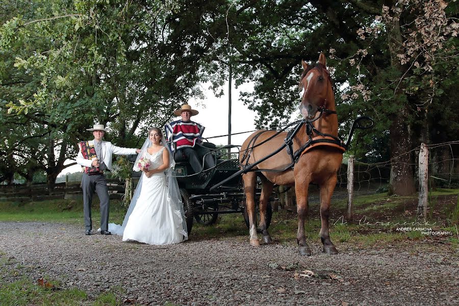 Fotógrafo de bodas Andres Carmona (bodasvillarrica). Foto del 31 de octubre 2017