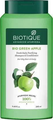 Biotique Bio Green Apple Fresh Daily Purifying Shampoo & Conditioner - 340 gm