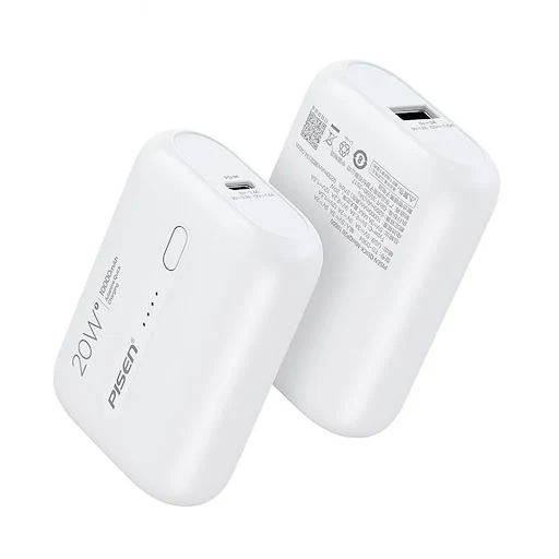 Pin sạc dự phòng PISEN QUICK - Power Tiny 20W 10000mAh TS-D304(GLB) (Trắng)