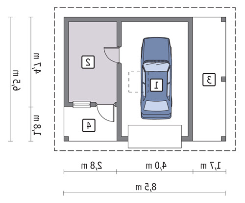 GC47 - Rzut parteru