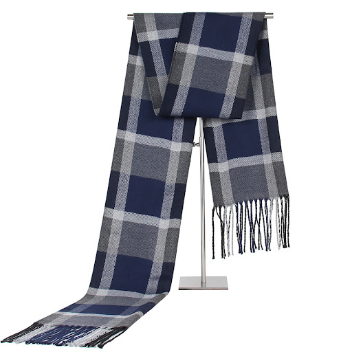 Title 9, Mens Fashion Casual Plaid Artificial Cashmere ...