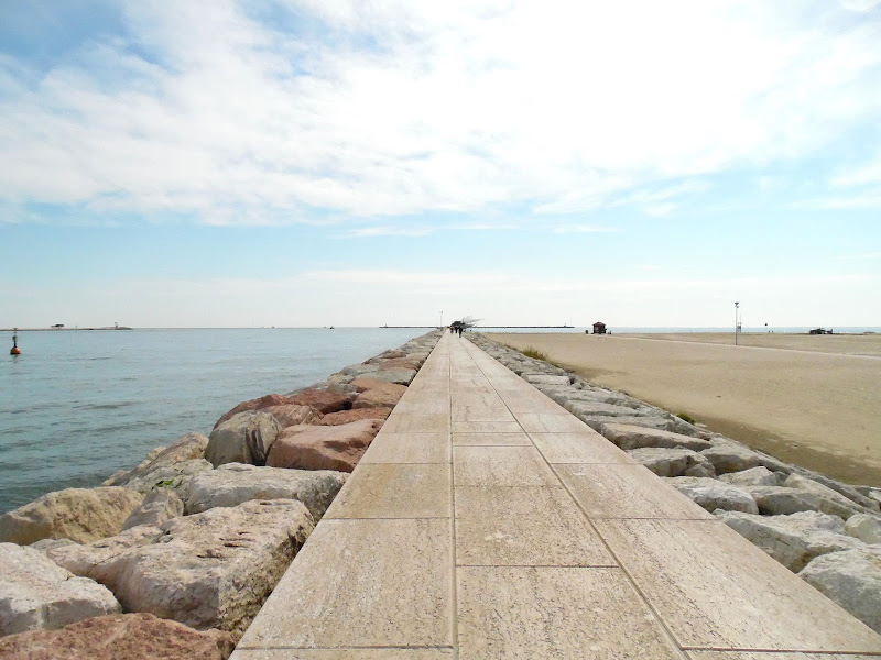 Mare molo spiaggia di joysphoto