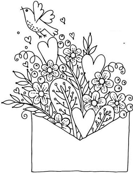 Vampiro e mulher - Valentin - Coloring Pages for Adults