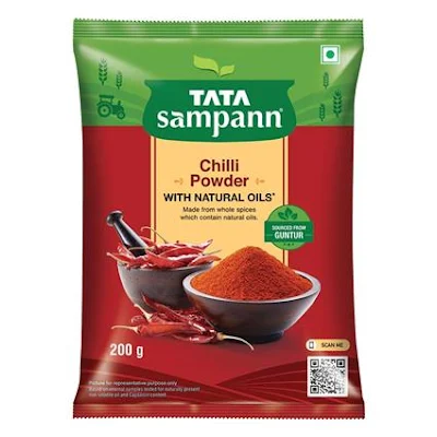 Tata Sampann Chilli Powder - 200 gm