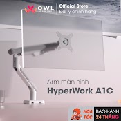 Giá Treo / Arm Màn Hình Hyperwork A1C (X Human Motion) - Tích Hợp Cổng Type - C, Tay Treo Chắc Chắn, Chuẩn Vesa