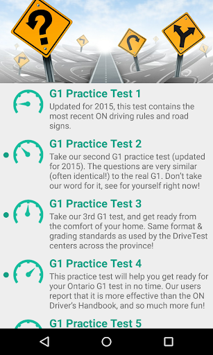 Canadian Driving Tests 2015