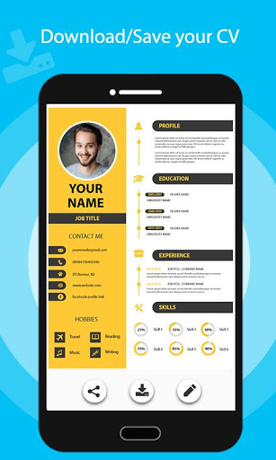 Screenshot Resume Maker Free CV Maker & R