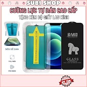 Kính Cường Lực Iphone Full Màn Khung Khuôn Khay Tự Dán Kingkong Baiko 6/7/7Plus/8/X/Xr/Xs/11/12/13/14/Pro/Max/Plus/Ppf