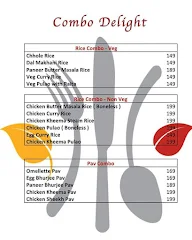 Combo Delight menu 2