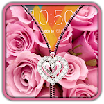 Pink Roses Zipper UnLock Apk