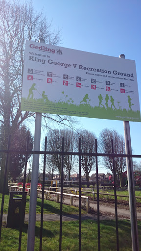 King George V Park Entrance