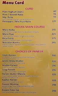 Kc Inn Restaurant menu 2