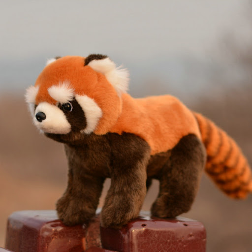 Title 3, Bendable Plush Toy Animal Doll with Aluminum Wi...