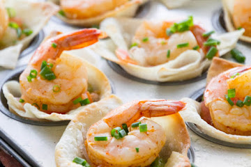Light Tex Mex Shrimp Bites Recipe