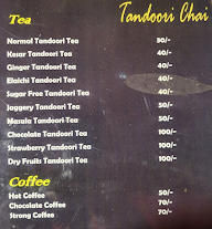 Cafeteria Tandoori Chai menu 1