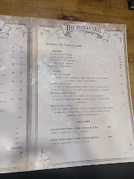 The Pizzaverse menu 3