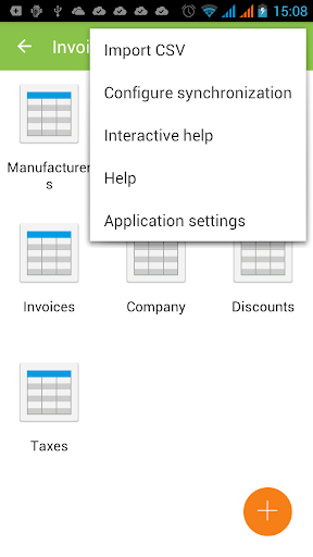 MobiDB Invoices