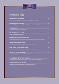 The Chill House menu 3