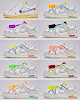 off-white x nike dunk low 50 of 50 white/metallic silver-butter