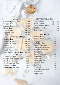 Chai Central menu 1