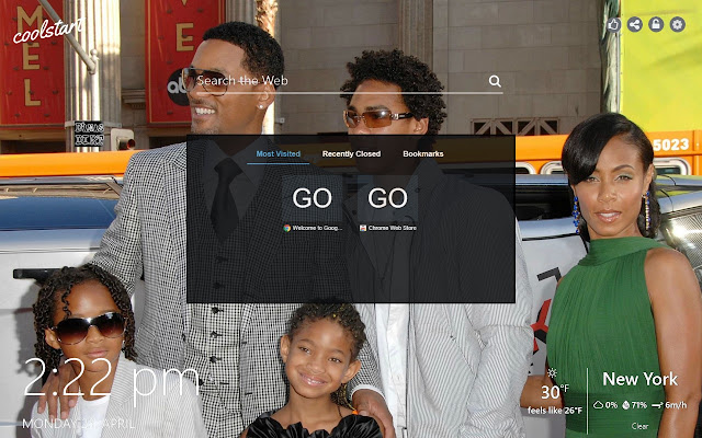 Will Smith HD Wallpapers Social New Tab Theme