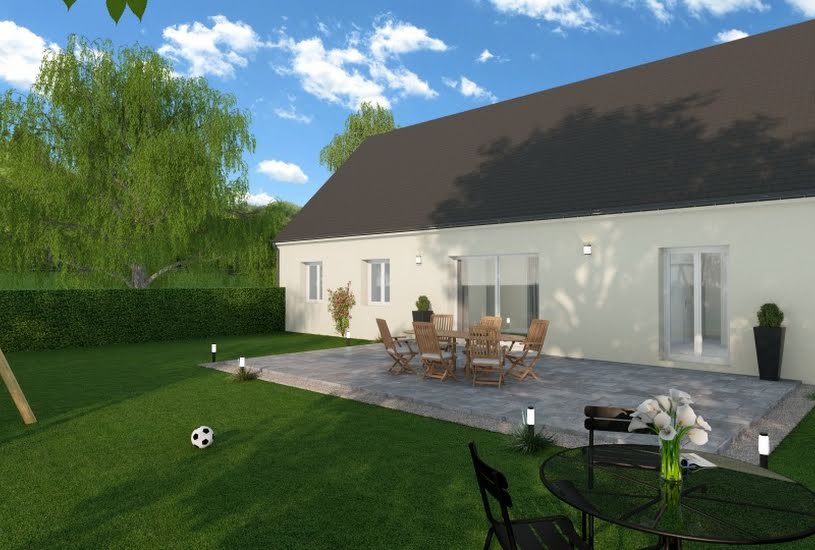  Vente Terrain + Maison - Terrain : 839m² - Maison : 105m² à Veigné (37250) 