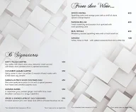 B Kitchen and Bar menu 1