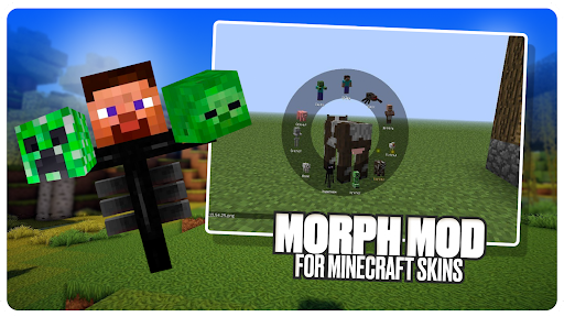 Screenshot Morph Mod: Morphing Minecraft