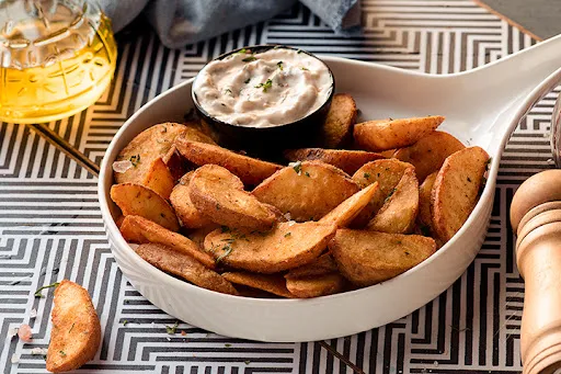 Parmesan Spiced Potato Wedges