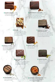 Chocolate D'Luxe menu 4