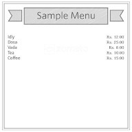 Sri Kasiyammal Tiffin Center menu 1