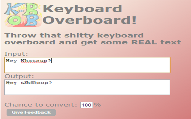 Keyboard Overboard! Preview image 1