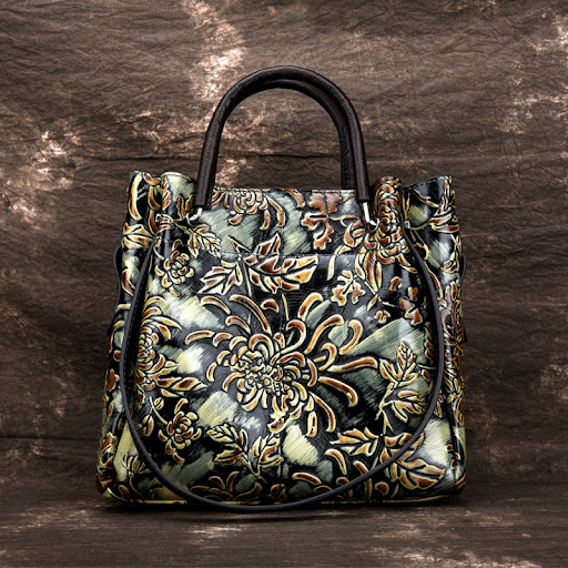Title 1, Stylish Womens Messenger Bag with 3D Embossed ...