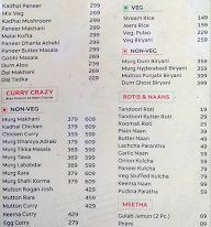 Munna Bhai IIHM menu 1