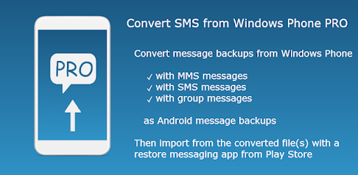 Convert SMS from Windows Phone