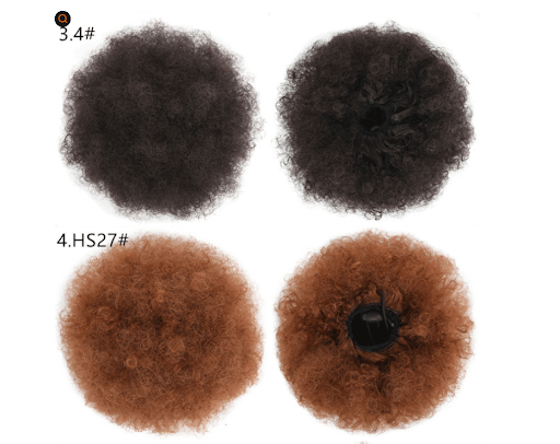 Title 2, African Wig Exploded Fluffy Curly Hair Pack for...