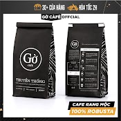 [Mua 190K Cafe Tặng Phin] Cà Phê Gu Truyền Thống (Đắng Vừa) 100% Robusta Rang Vừa, Mộc, Rang Xay Nguyên Chất Gờ Cafe