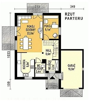 WB-3939 - Rzut parteru