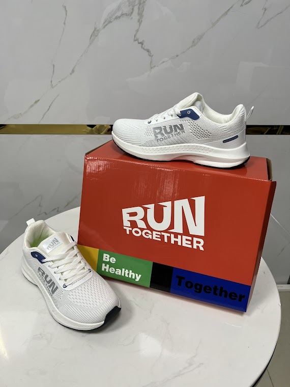 Giày Thể Thao Công Nghệ Run Together Gắn Chip Nfc Thông Minh, Giày Sneaker Training Shoes
