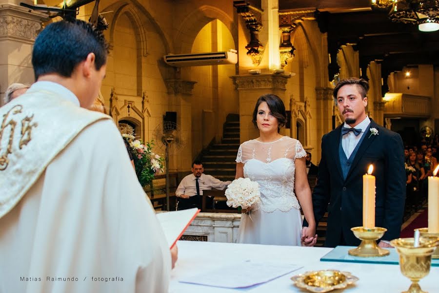 Wedding photographer Matias Raimundo (matiasraimundo). Photo of 28 September 2019