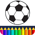 Cover Image of ダウンロード サッカー塗り絵ゲーム  APK