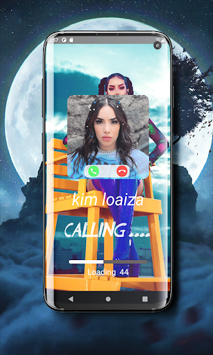 Screenshot Kim Loaiza Fake Video Call