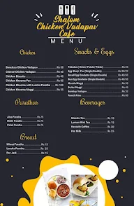 Shalom Chicken Vadapav Cafe menu 1