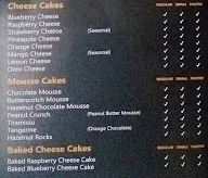 Dale's Eden Cake Shop menu 1